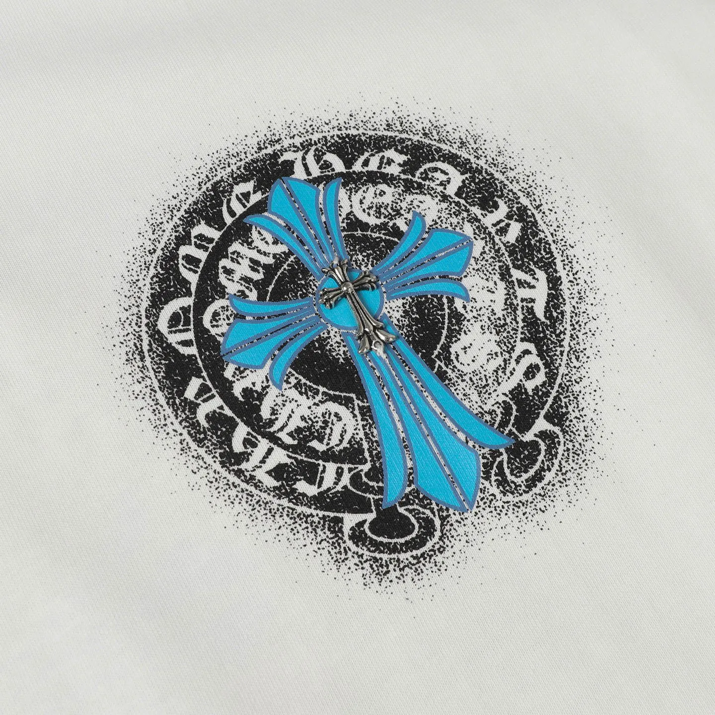 🅿️180 Chrome hearte/Chrome heart ch 25ss early spring new Sanskrit printed short-sleeved T-shirt. A must-have item for daily commuting for men and women in light luxury. The correct version is welcome to compare. Detailed features: ·280 grams of 100% pure cotton double yarn jersey fabric. ·Special thickened 32 pieces of double-strand 1x1 thread in the same vat. ·Double-needle cross-stitch technology. ·Original main mark washed hangtag. Color: black white. Size: XS-L